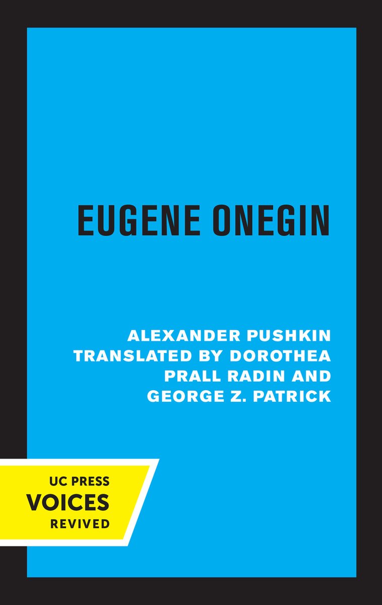 Omslag van Eugene Onegin