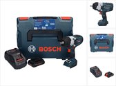 Visseuse à chocs sans fil Bosch GDS 18V-1000 C Professional 18 V 1000 Nm BITURBO brushless + 1x batterie ProCORE 4,0 Ah + chargeur + Bluetooth module GCY 42 + L-Boxx