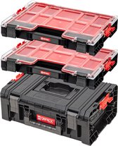 Qbrick System Gereedschapsset PRO Technician Koffer 2.0 450 x 332 x 171 mm 12 l IP54 + 2x PRO 200 Organiser 452 x 358 x 79 mm 6 l IP54