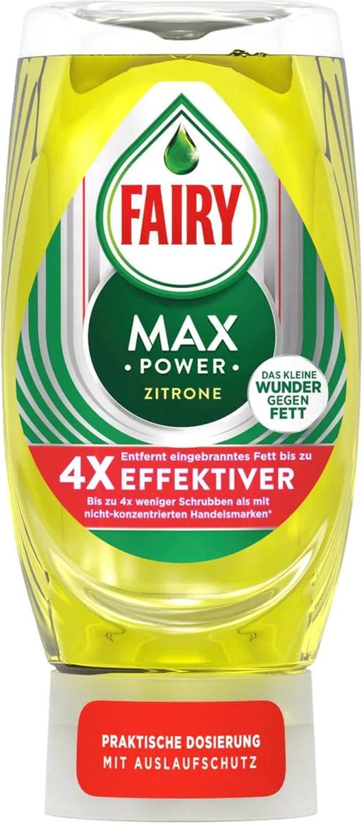 Fairy - Afwasmiddel - Max Power - Citroen - 370ml