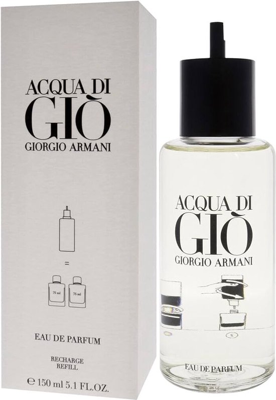 Acqua di Gio Eau de Parfum 150ml Refill
