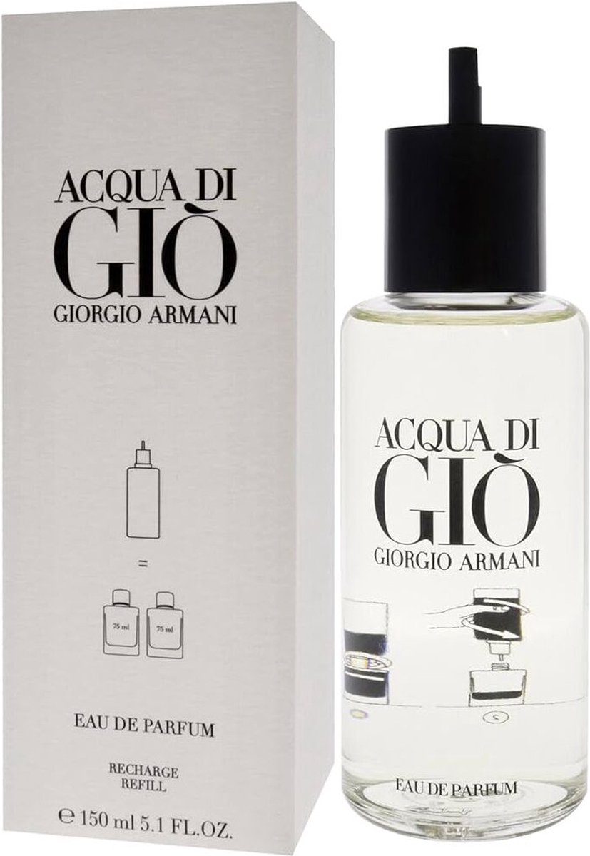 Acqua di Gio Eau de Parfum 150ml Refill