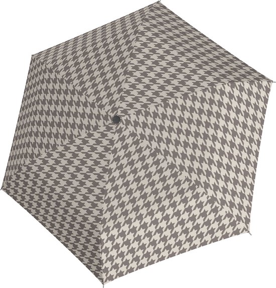 Opvouwbare Paraplu Havanna Denver Beige - Fiberglass - Dsn 90 cm - Opgevouwen 23 cm - Doppler