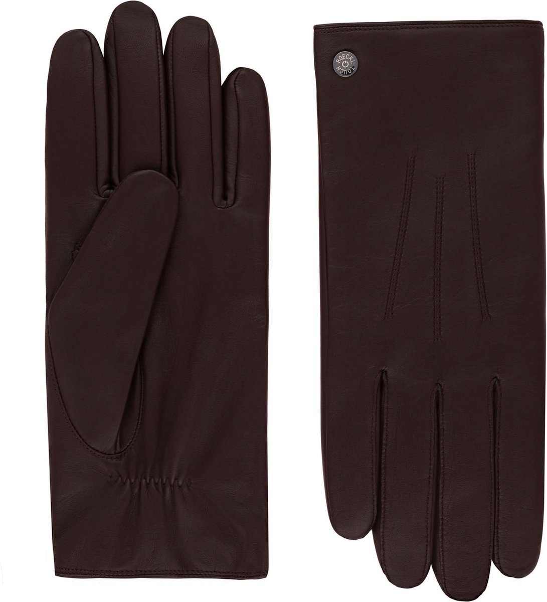 Roeckl Classic Handschoenen Leder - Jongens - coffee