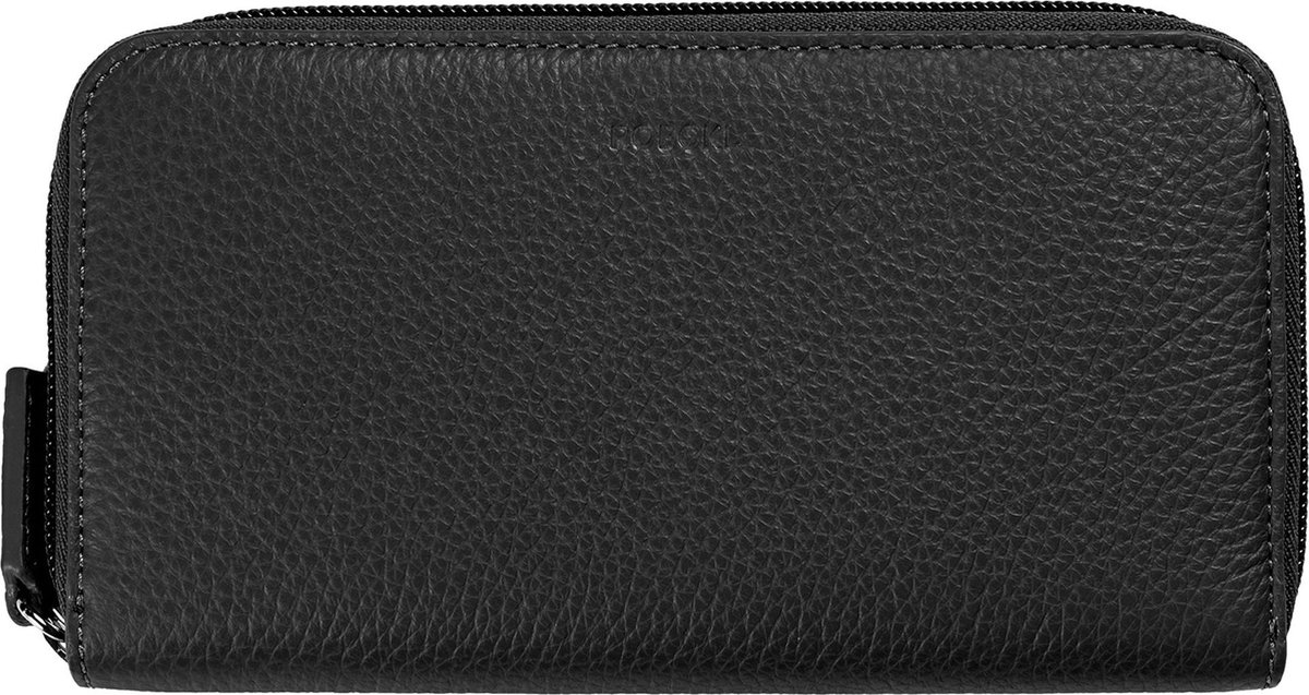 ROECKL Leren portemonnee Bea Wallet Black zwart