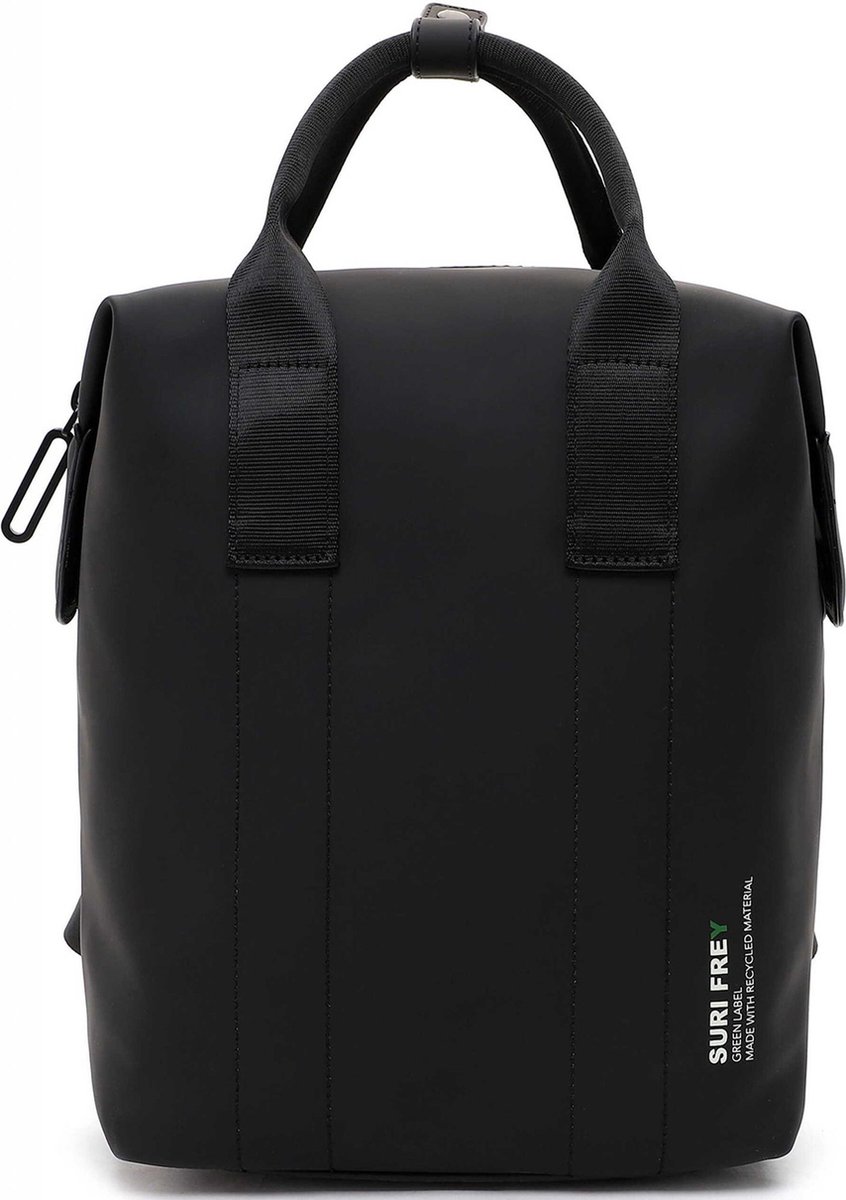 SURI FREY Rugzak SURI Green - Jenny Backpack Black Zwart