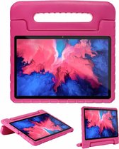 iMoshion Tablet Hoes Kinderen Geschikt voor Lenovo Tab P11 Pro - iMoshion Kidsproof Backcover met handvat - Roze