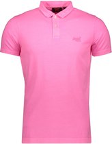 Superdry Poloshirt Essential Logo Neon Jersy Polo M1110419a Dry Fluro Pink Mannen Maat - XXL