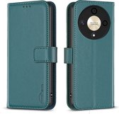 BINFEN Book Case - Convient pour Honor Magic6 Lite Case - Vert