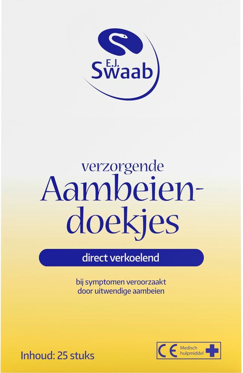 Goedkoopste 6x Dr. Swaab Verzorgende Aambeiendoekjes 25 stuks