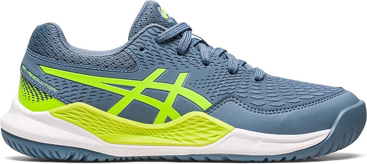 Junior Asics Gel Resolution 9 Gs 1044a067400 Blauw