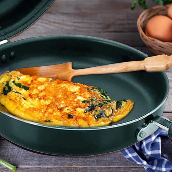Tortillapan Voor Spaanse Omelet Fusion 20 Cm - Aluminium Antiaanbaklaag Geschikt Voor Inductie Tortillapan Voor Spaanse Omelet Fusion 20 Cm - Aluminium Antiaanbaklaag Geschikt Voor Inductie