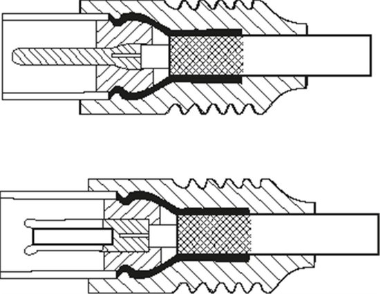 Schwaiger antenne aansluitkabel 90 dB, wit, IEC-stekker Schwaiger antenne aansluitkabel 90 dB, wit, IEC-stekker