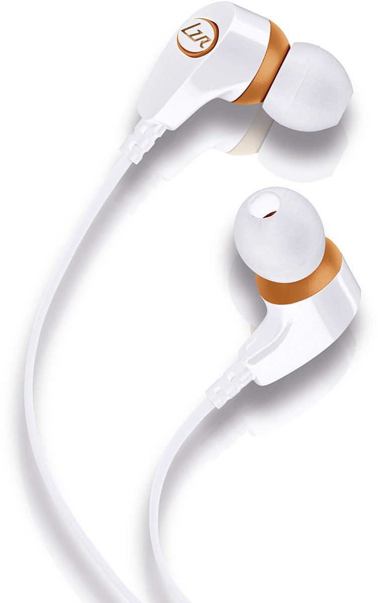 Magnat LZR 540 Headset In-ear Oranje, Wit