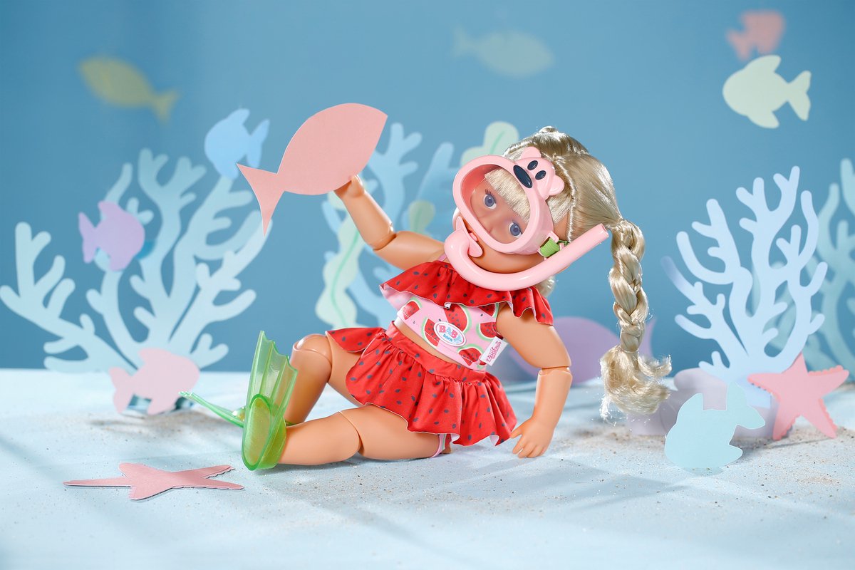 BABY born Snorkelset - Poppenkleding 43 cm — afbeelding 10
