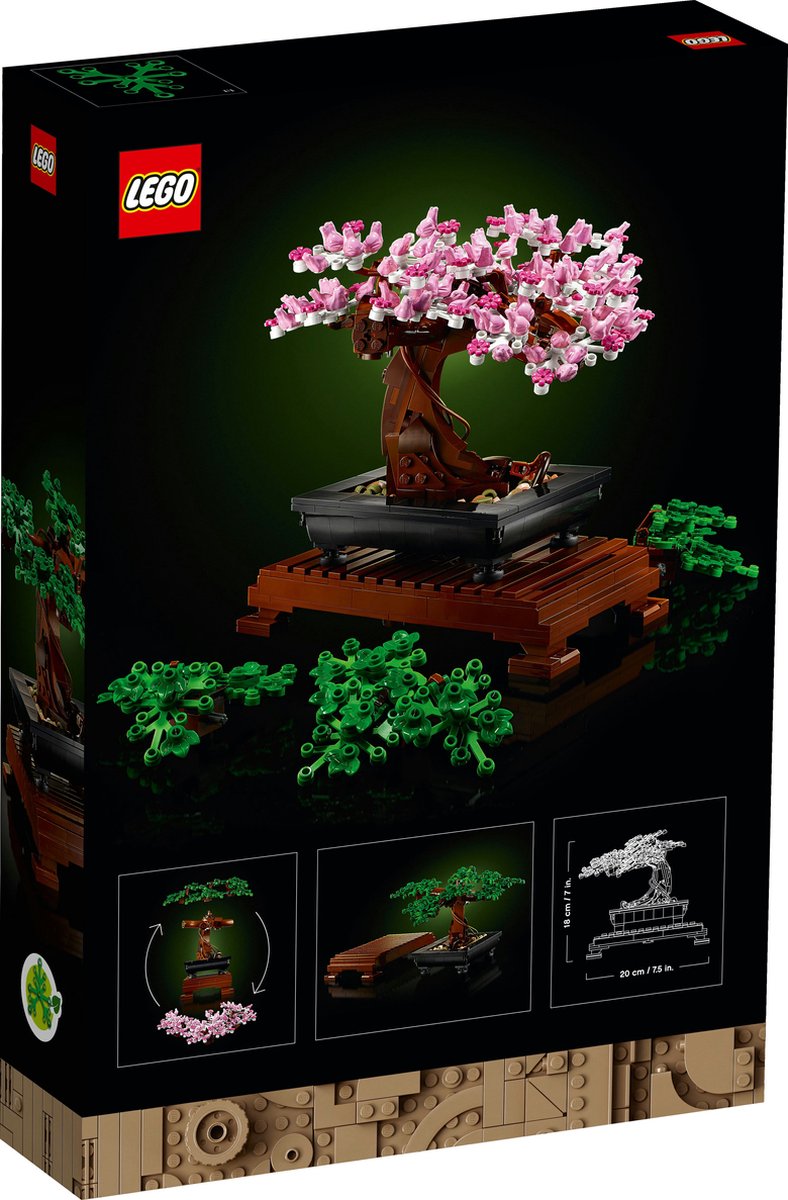 LEGO Botanicals Bonsaiboompje Bouwpakket - 10281 — afbeelding 23