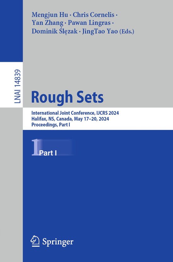 Springer Nature Proceedings Computer Science 1 - Rough Sets - cover
