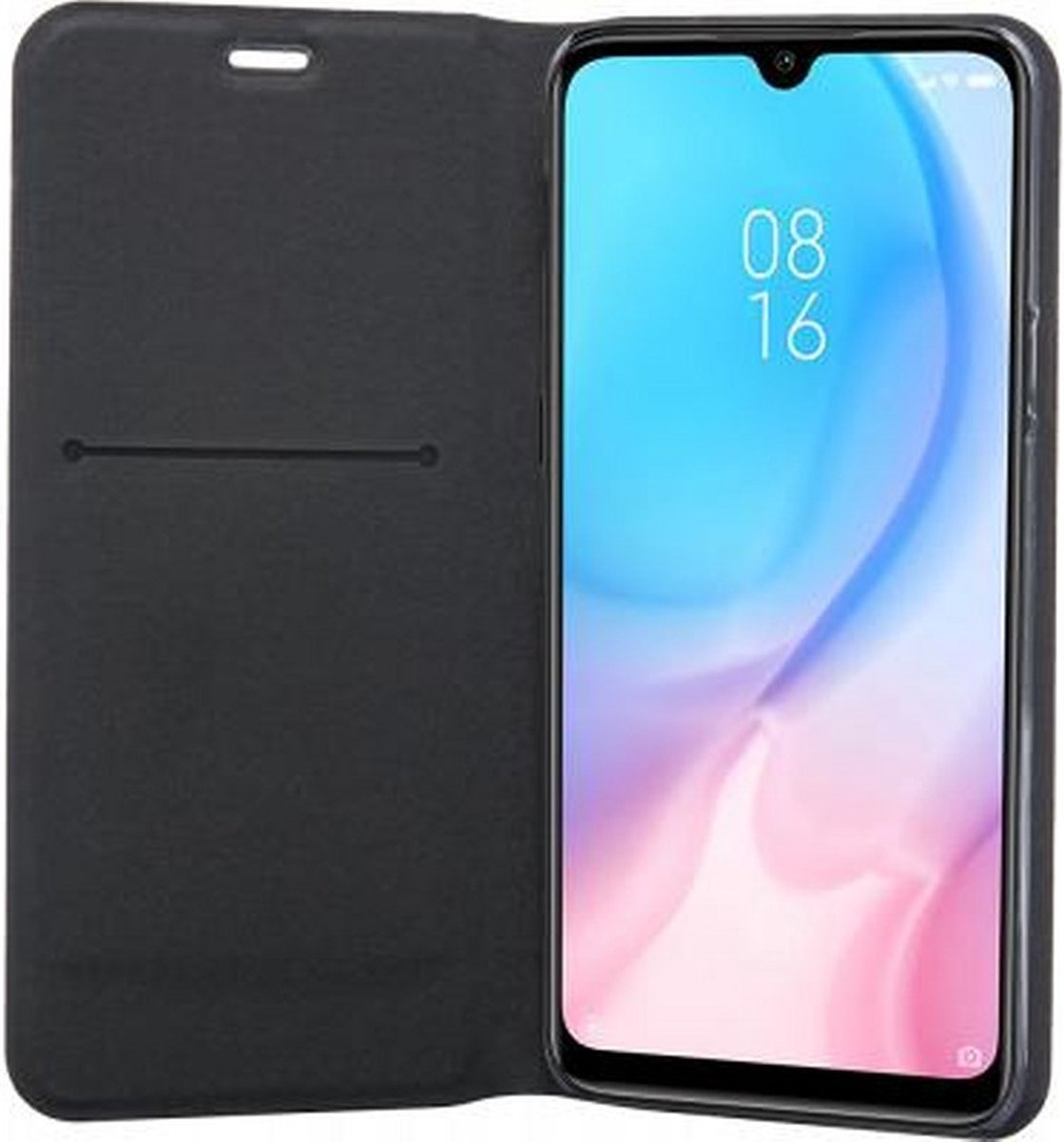 Bigben Connected, Foliohoes voor Huawei Y6S Folio bescherming, Zwart