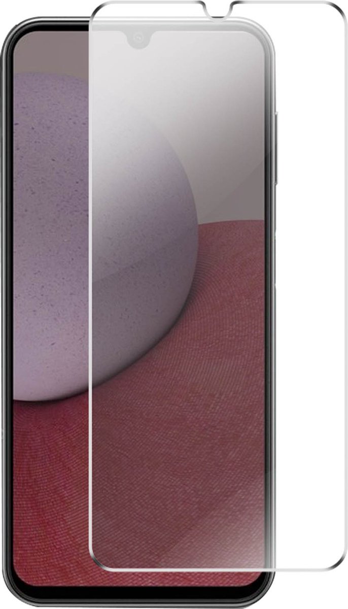 Gehard glas Geschikt voor Samsung Galaxy A14 5G Anti-kras antivlek Transparant