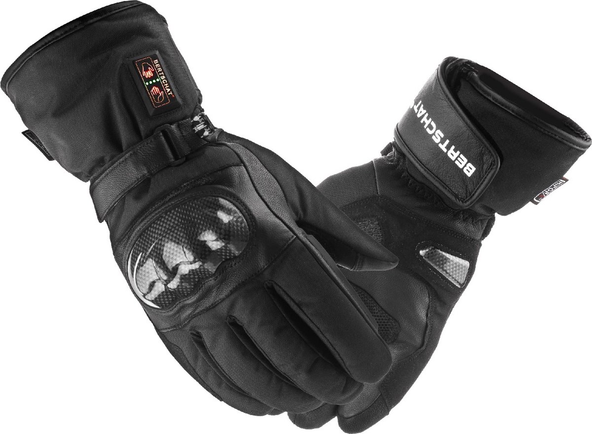 Verwarmde Motorhandschoenen | Verwarmde Handschoenen | S | Dual Heating | Knokkelprotector | Unisex