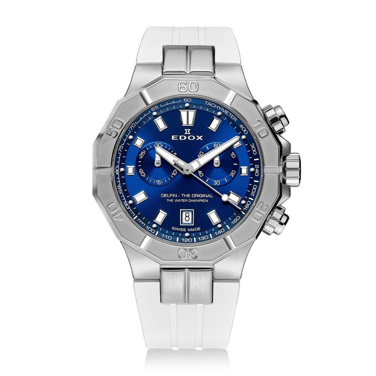 EDOX Delfin The Original Chrono 10113-3CAB-BUIN mannen horloge