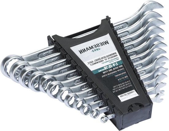 12-delige Ring-steeksleutel set inch maten 1/4