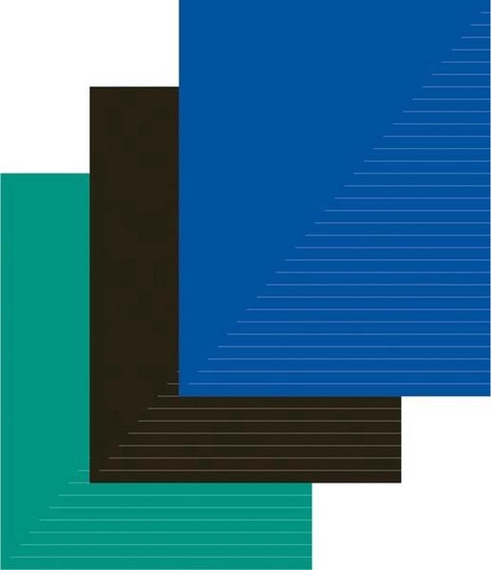 A4 schriften met lijntjes/gelinieerd - 10x - 29,7 x 21 cm - 80 bladzijden - Kantoor - Schoolspullen - Gelinieerde schoolschriften