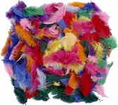 Plumes décoratives colorées de 50 grammes