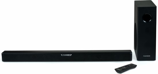 THOMSON SB350BTS – 2.1 soundbar – 300W – Bluetooth 5.0 – Bedrade subwoofer – Lichtindicatoren