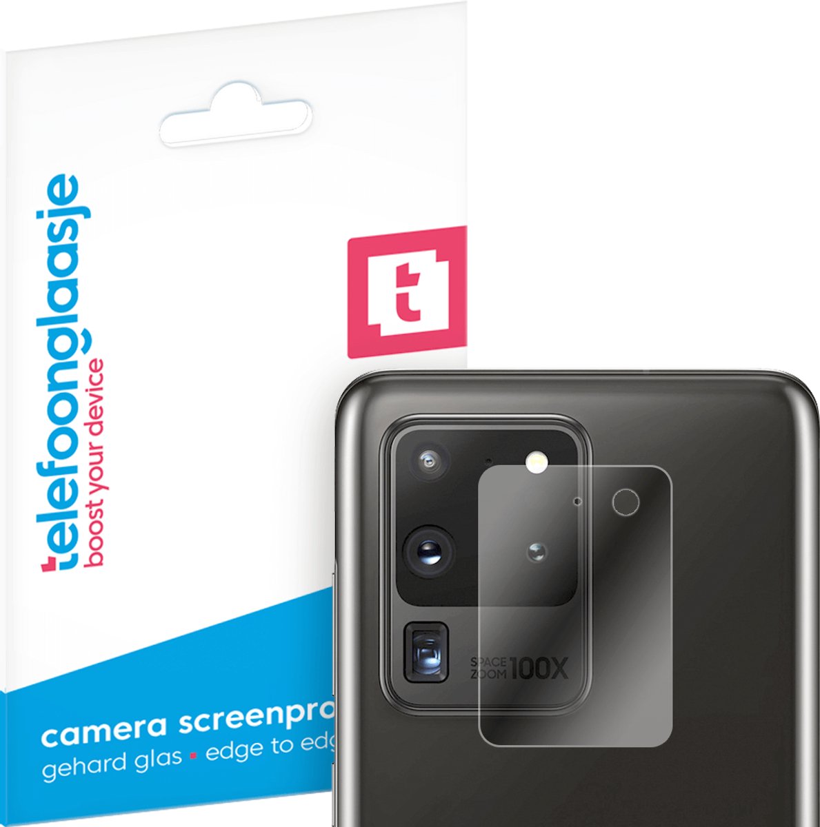 Samsung Galaxy S20 Ultra camera lens screenprotector gehard glas