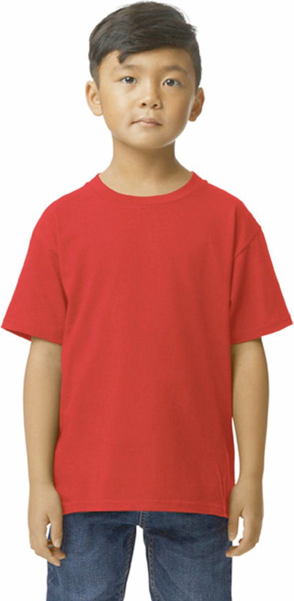 Gildan - Softstyle® Midweight Youth T-Shirt - Red - XS (104/110)