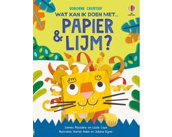 Omslag van Wat kan ik doen met papier en lijm?
