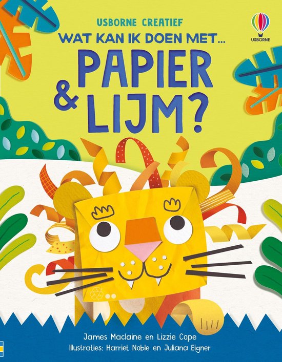 Wat kan ik doen met papier en lijm? - cover