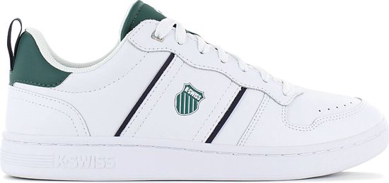 K-Swiss Lozan Match LTH - Chaussures pour femmes Baskets pour femmes Homme Wit Cuir -M - Taille EU 42