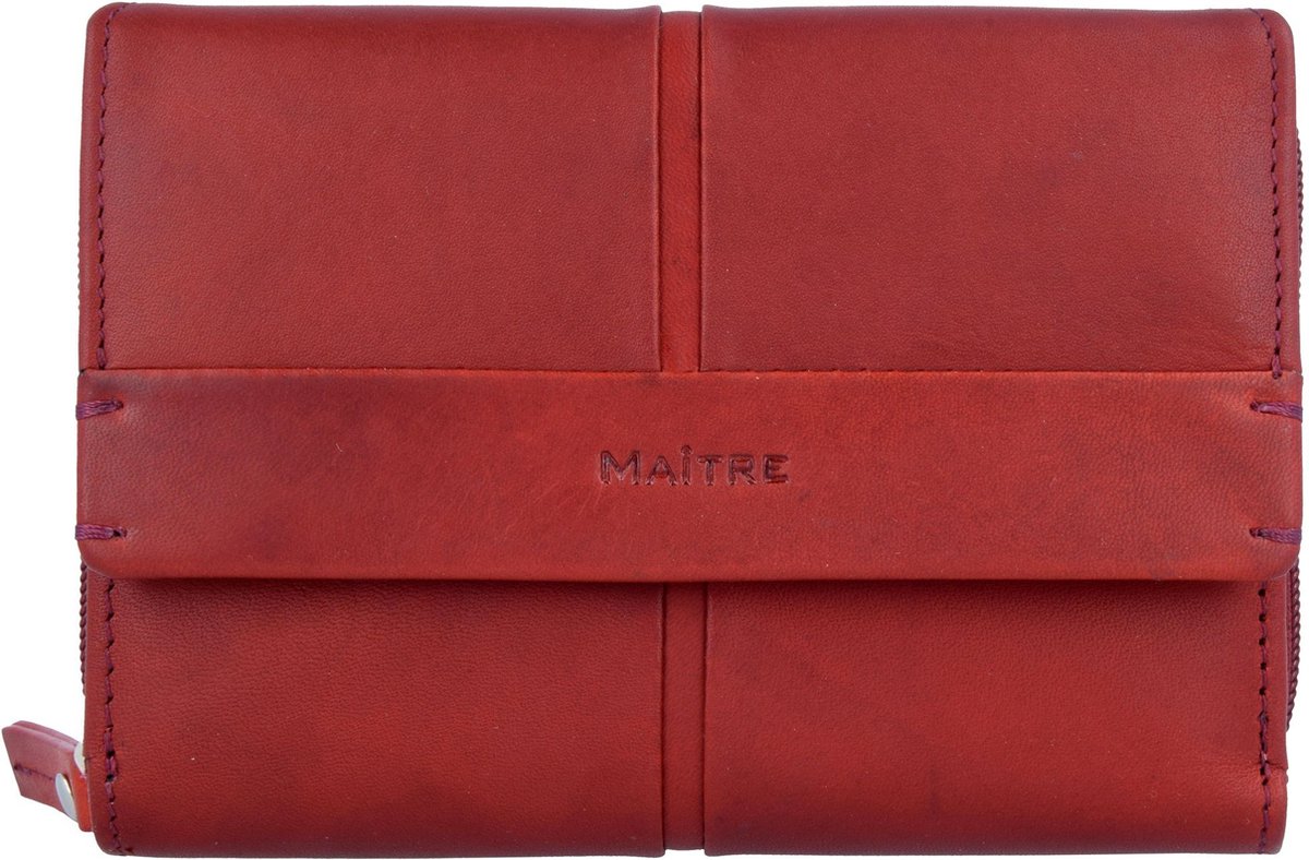 Maître Portemonnee Birkenfeld Diethilde Purse MH14FZ Red Rood