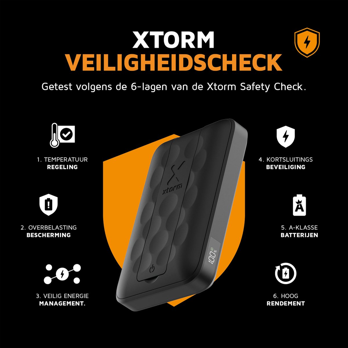 Xtorm Magsafe Powerbank Draadloos 10000 mAh - MagSafe - afbeelding 3