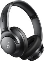 soundcore van Anker Q20i - Hoofdtelefoon met hybride actieve ruisonderdrukking - Bluetoothoordoppen - Speelduur van 40 u - Hi-Res Audio - Veel bas - Appinstellingen - Transparantiemodus - Ideaal voor op reis