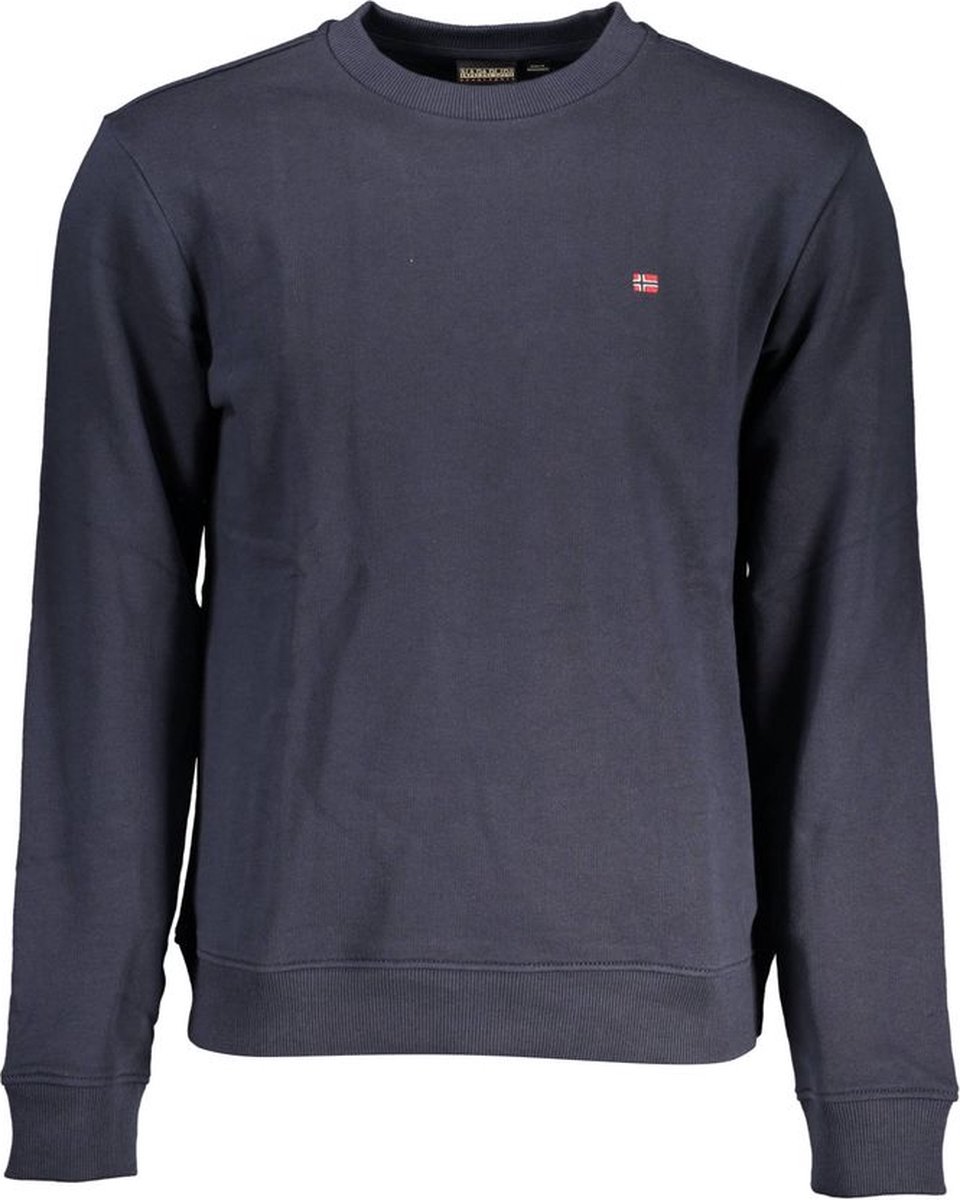 Crew Neck Sweatshirt Classic Style Sweaters Blauw