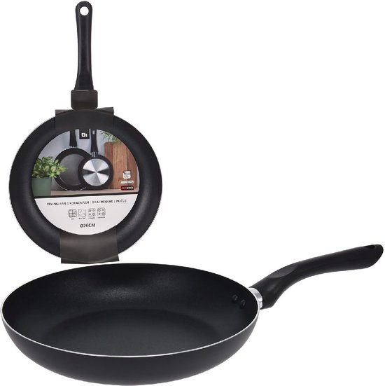 Wecook 10832 Koekenpan, gesmeed aluminium, zwart/koper, 32 cm Wecook 10832 Koekenpan, gesmeed aluminium, zwart/koper, 32 cm