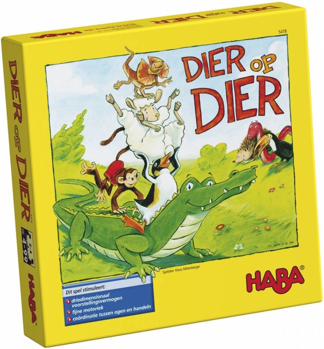Haba Spelletje Dier op dier | Spel voor Kinderen — afbeelding 12