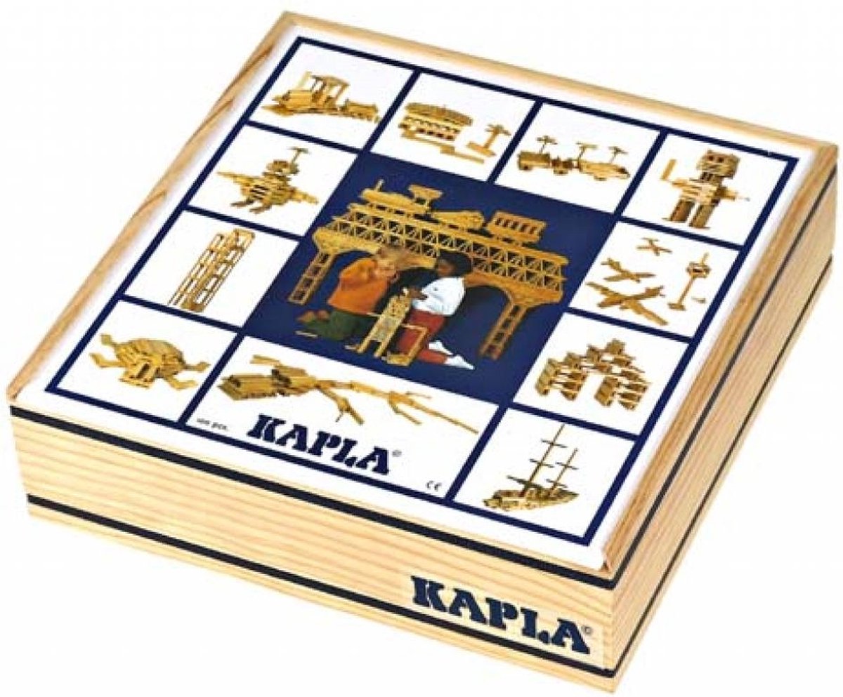 KAPLA - KAPLA Kleur - Constructiespeelgoed - 100 Plankjes — afbeelding 8