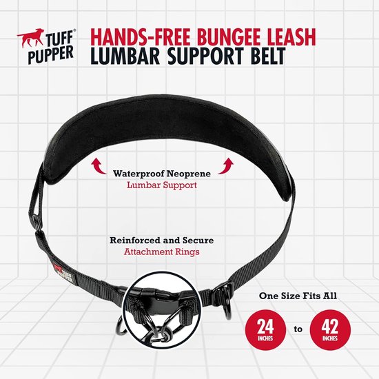 Barkswell Handsfree Hondenriem Voor 2 Honden - Looplijn Voor Meerdere Honden/Hondenwandelriem