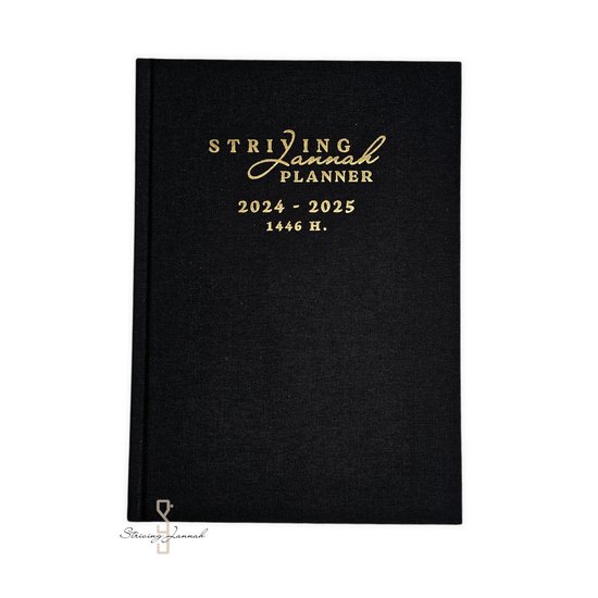 Striving Jannah Islamitische planner, met Islamitische agenda 20242025