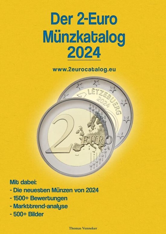Der 2 Euro Münzkatalog 2024 - cover