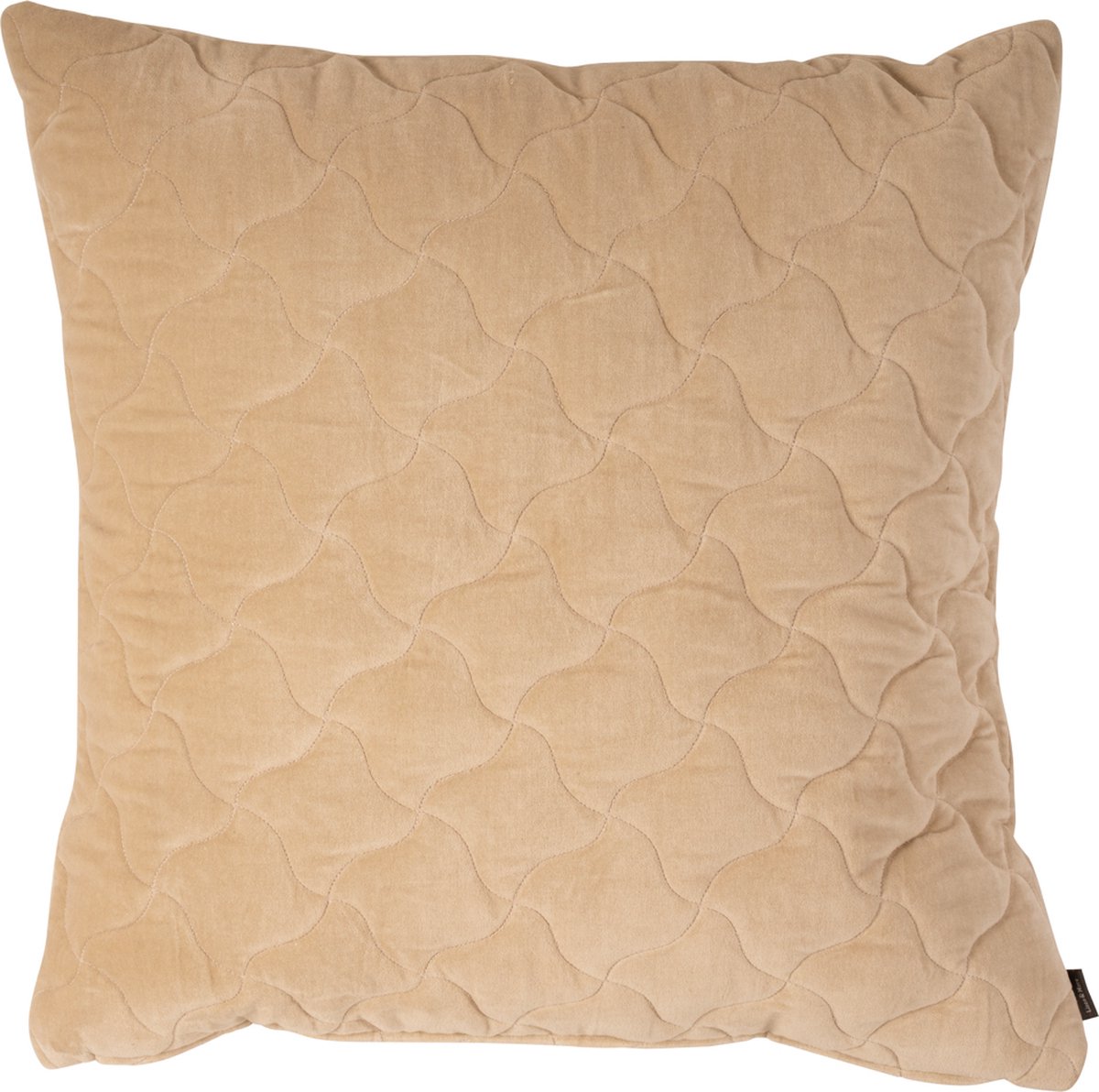 Mars & More Dayna Velvet kussen beige 60x60cm