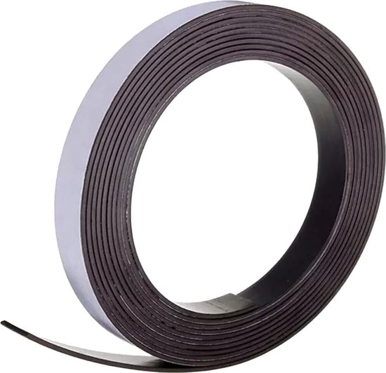 Magneetband met Plakstrip - 5 Meter Lang - Magneetstrip - Magneettape