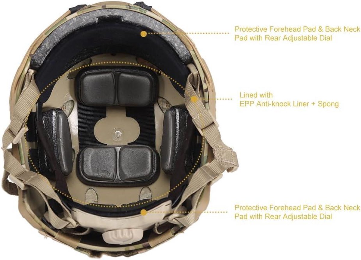 LED Helm Licht Wasserdichte Lampe Feld Überleben Signal Kappe Lampe LED