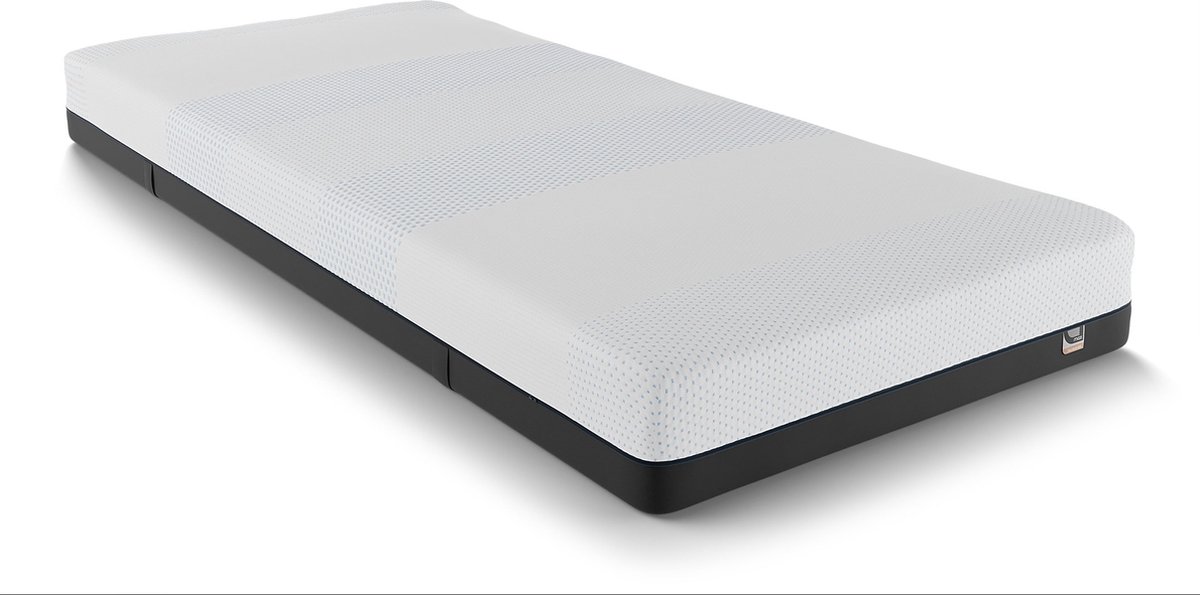 Maxi Plus Touch 400 Matras 140x200 cm - Traagschuim Matras - Tweepersoonsmatras - 7 Zonen - Dikte: 21 cm - H5