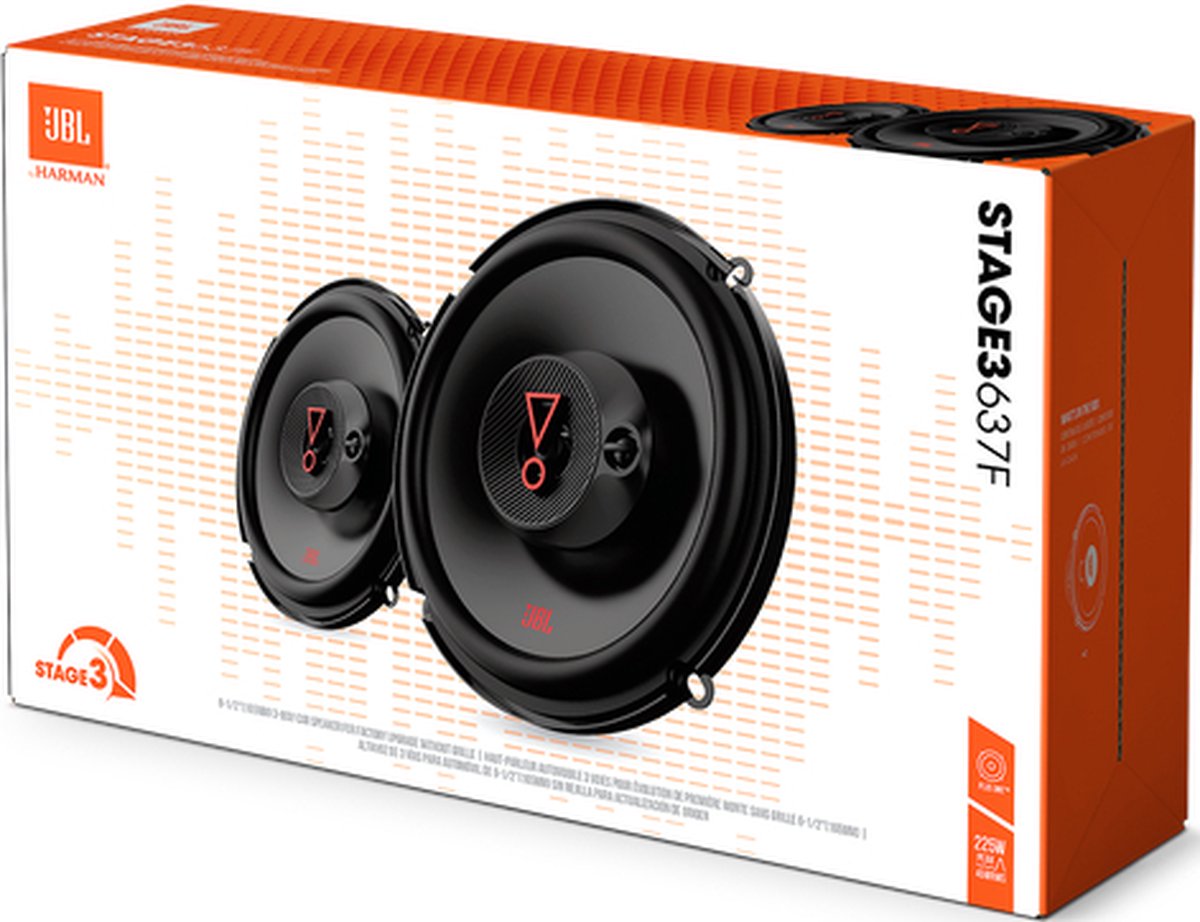 Set Di Casse JBL Stage3 637F 3-vie Da 16,5 Cm Per Auto – Suono Potente E Cristallino - 6