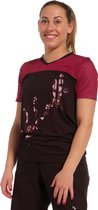 Rehall - LIANE-R Womens Bike T-Shirt Shortsleeve - M - Burgundy rood